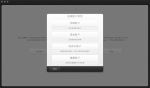 账户类型