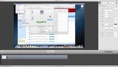 ScreenFlow录制完成 ScreenFlow录制完成