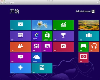 Win8界面