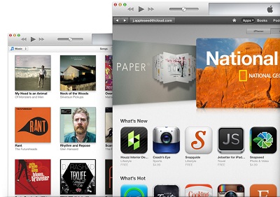 itunes11界面