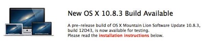 Mountain Lion 10.8.3继续更新-史蒂芬周的博客