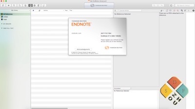 EndNote X7 17.4 主界面