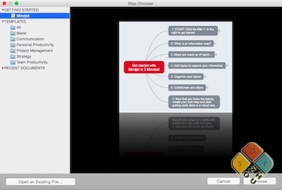 MindManager 2016 Mac版界面