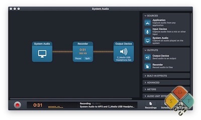 Audio Hijack 主界面