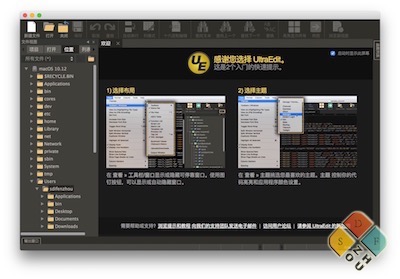 UltraEdit 主界面
