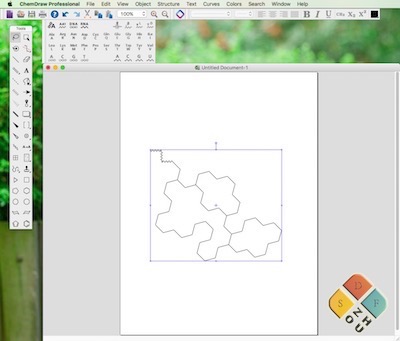 ChemDraw 主界面