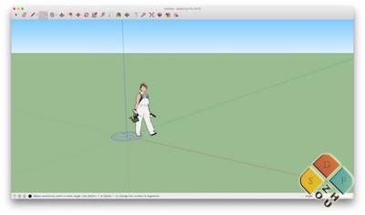 SketchUp 主界面