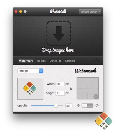 PhotoBulk 主界面 PhotoBulk 主界面