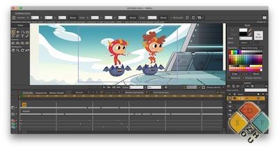 Smith Micro Moho Pro主界面 Smith Micro Moho Pro主界面