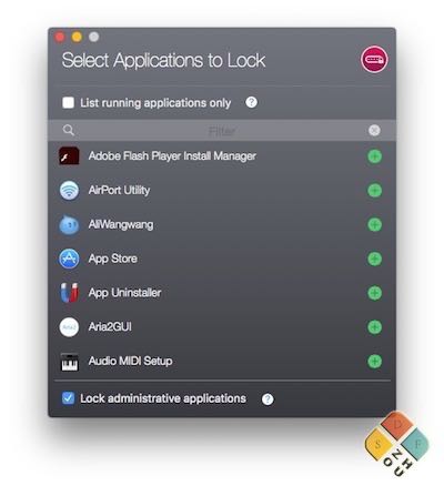 AppLocker 主界面 AppLocker 主界面