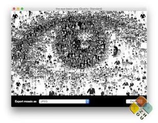 photo mosaic 主界面 photo mosaic 主界面