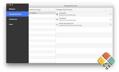 Shortcut Bar 主界面