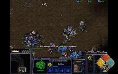 StarCraft 游戏界面