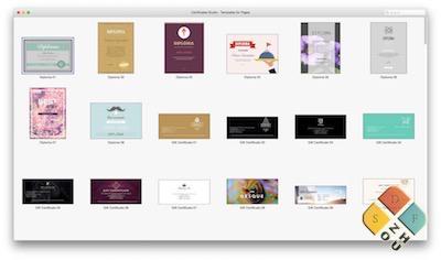 Certificates Studio 主界面 Certificates Studio 主界面