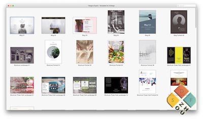 Designs Expert - Templates for InDesign 主界面