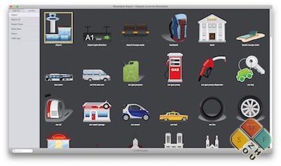 Illustration Expert – Cliparts, Icons for Document 主界面
