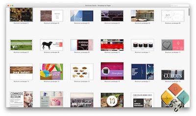 Brochures Studio 主界面