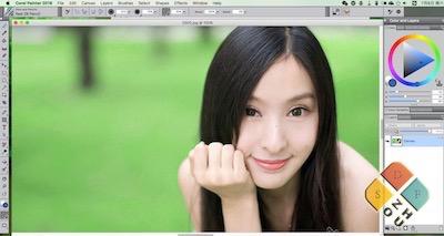 Corel Painter 主界面 Corel Painter 主界面