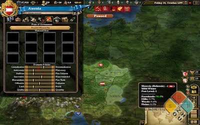 Europa Universalis 3 游戏界面2 Europa Universalis 3 游戏界面2