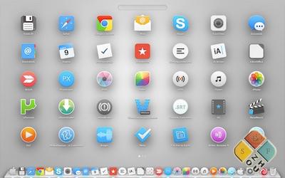 OSX Yosemite style icons 主界面