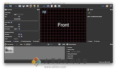 Pano2VR 主界面 Pano2VR 主界面