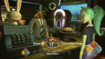 萨姆和马克斯:魔鬼剧场 游戏界面2 萨姆和马克斯:魔鬼剧场 游戏界面2