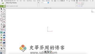 TurboCAD 主界面 TurboCAD 主界面