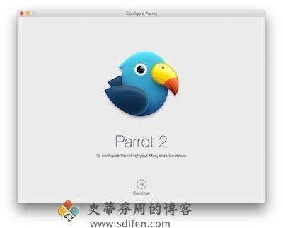Parrot 主界面