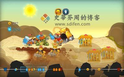 剑与勇士 游戏界面