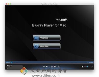 Tipard Blu ray Player 主界面