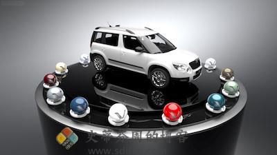 Autodesk VRED Presenter 主界面