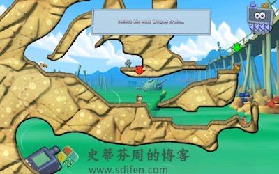 百战天虫 3 游戏界面2 百战天虫 3 游戏界面2