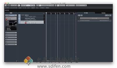 Cubase 主界面