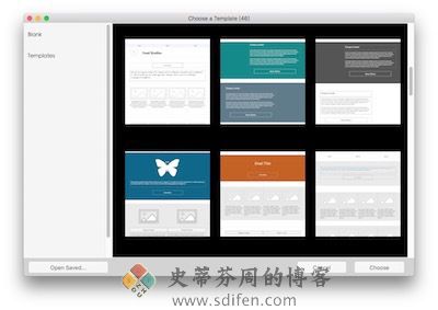 Dragon RED Email Designer 主界面