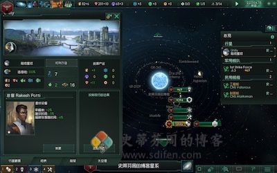 Stellaris 游戏界面2 Stellaris 游戏界面2
