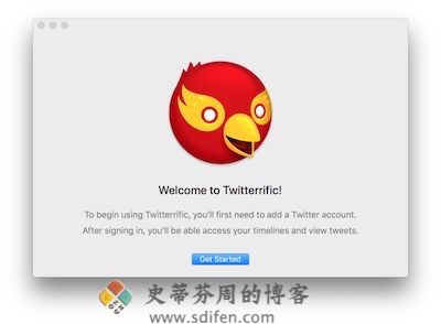 Twitterrific 主界面