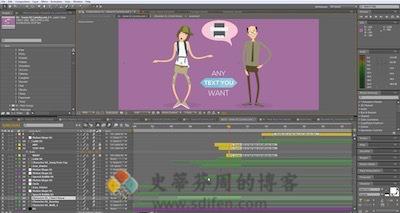 Cartoon Character Kit 主界面