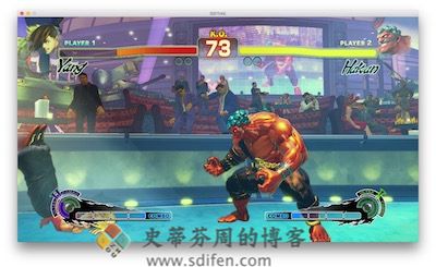 终极街霸 4 游戏界面2