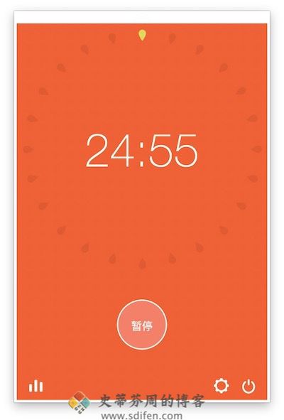 番茄钟 主界面