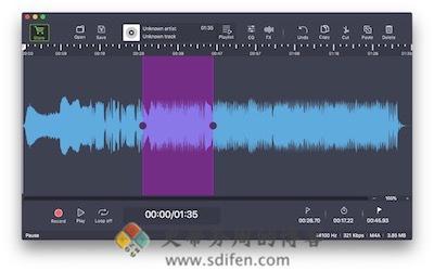 Audio Editor 主界面