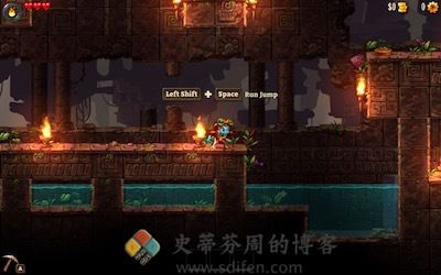 SteamWorld Dig 游戏界面2