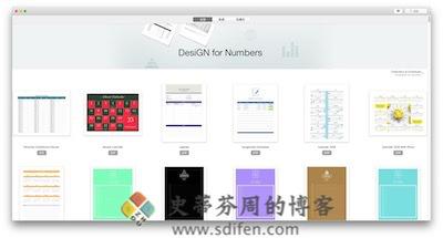 DesiGN for Numbers 主界面