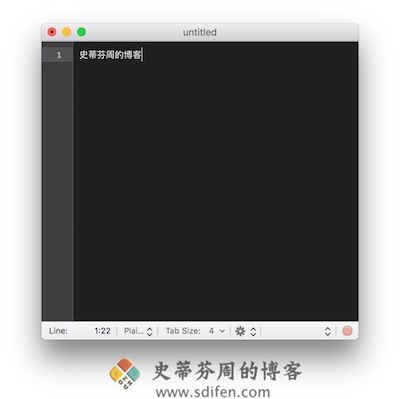 TextMate 主界面