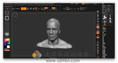 ZBrush 主界面