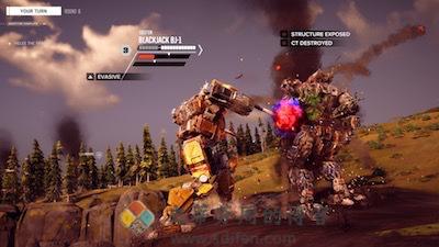 BATTLETECH 游戏界面1