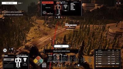 BATTLETECH 游戏界面2
