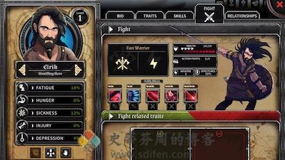 Dead in Vinland 游戏界面1