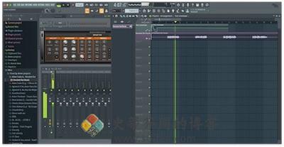 FL Studio 主界面