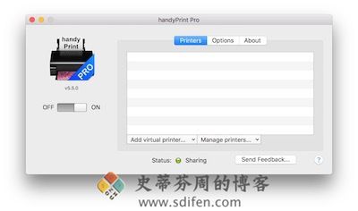 handyPrintPro 主界面