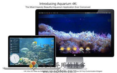 Aquarium 4K 主界面
